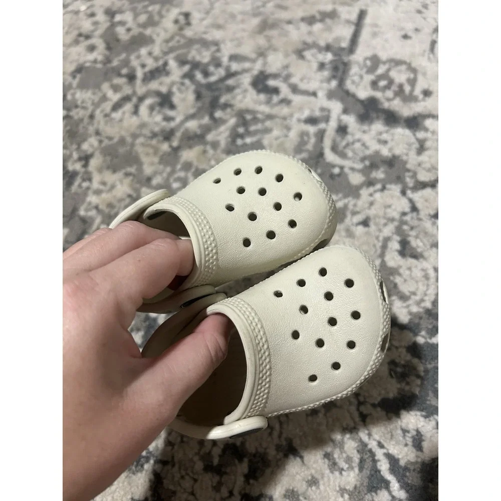 Tan Baby Crocs Size 4C